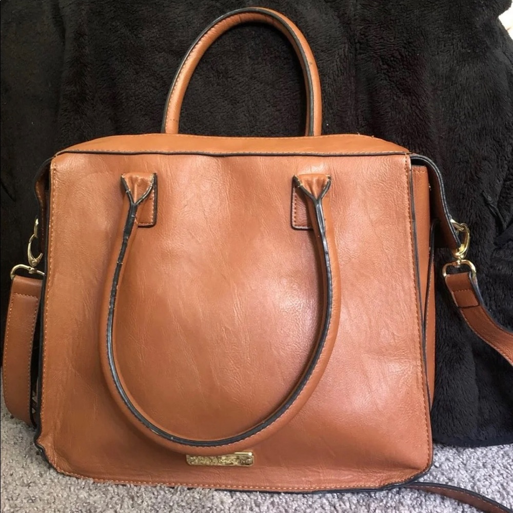 Steve Madden crossbody camel caramel